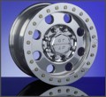 17'' Polished Aluminum Beadlock Wheel - Hummer H1