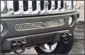 Stainless Front Mini Grill - Hummer H3 accesorio